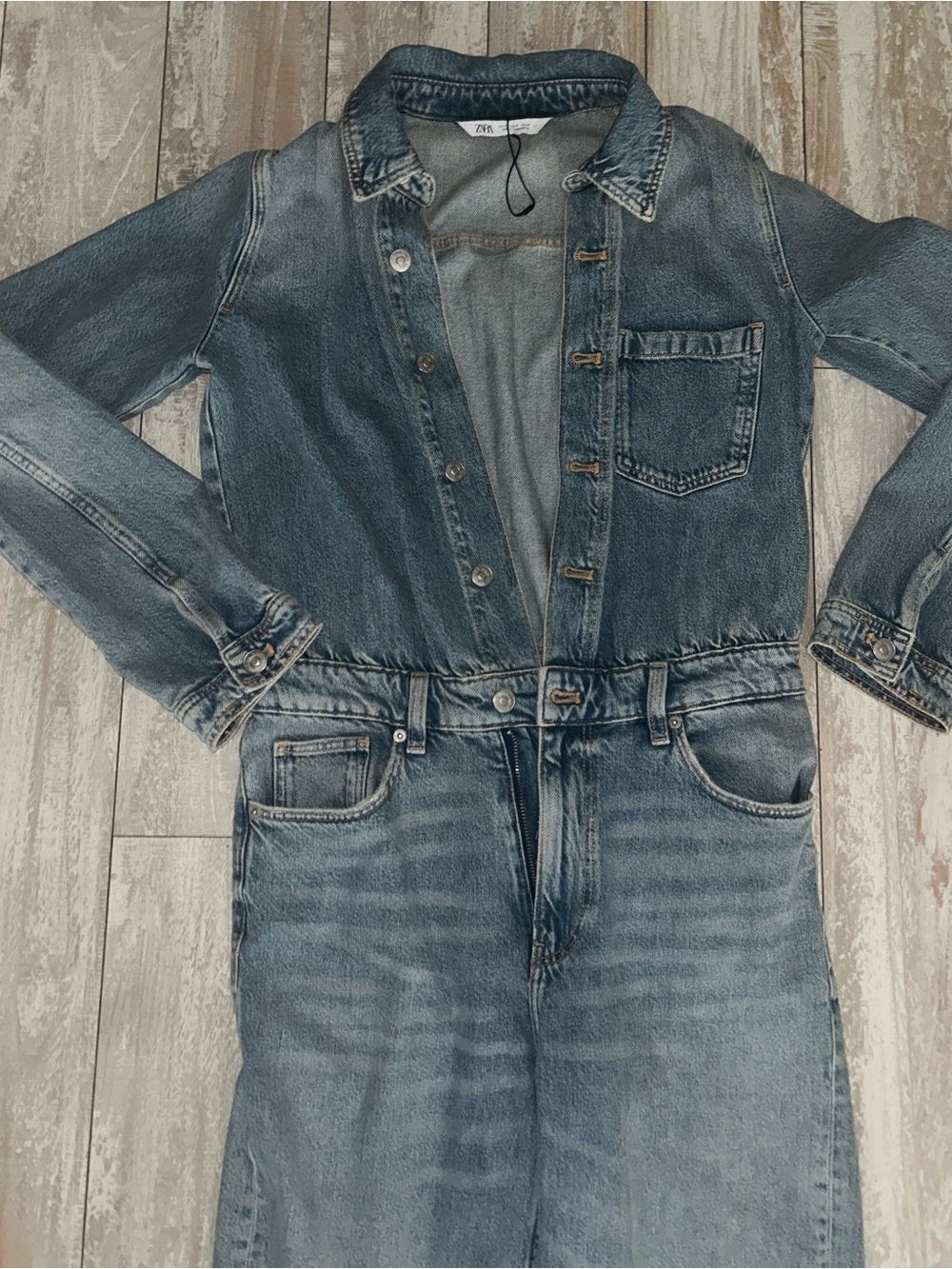 Zara Light Blue Denim Jacket